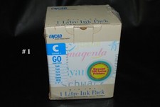 ENCAD NovaJet 500 Ink GO (Graphic Outdoor) Cyan 208469-1 New Original (2x500ml) picture
