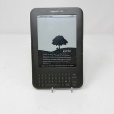 Amazon Kindle Keyboard 3rd Gen D00901 Wi-Fi 3G 6