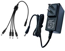 4-Way Splitter 12V 0.6A AC Adapter For HOIOTO ADS-48IN-12-4 12029E Power Supply picture