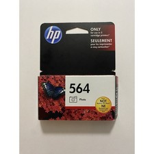 HP 564 Photo Ink Cartridge CB317WN Genuine OEM Original New Sealed Exp 10/2017 picture