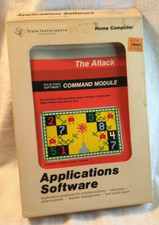 TEXAS INSTRUMENTS 1981 THE ATTACK PHM 3031 Cartridge - Manual - Box Untested picture