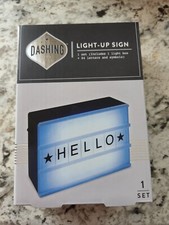 LED Light Up Marquee Light Box Sign Includes 84 letters & Symbols picture