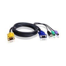 Aten - 2L-5303UP - ATEN Combo kVM Cable - 10 ft KVM Cable - First End: 1 x picture