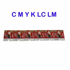 6pcs CMYKLCLM permanent chips for Mimaki JV33 SS21 cartridge picture