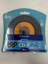 Verbatim Digital Vinyl CD-R 700MB 52X 80min 10 Pack New picture