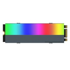 M.2 2280 NVME NGFF SSD Heatsink ARGB Solid State Disk Heat sink Cooling Radiator picture