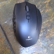 Logitech G600 Wired USB Laser Gaming Mouse, 20 Programmable Buttons, Black picture