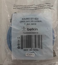 Belkin A3L980-07-Blu 7Ft Cat6 Blue Utp Snagless Rj45 M/M Patch Cable picture