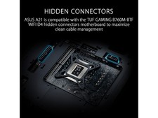 ASUS A21/BLK// Micro ATX Computer Case Steel / Plastic / Tempered Glass-Black picture