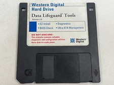 Vintage 2000 Y2K Western Digital Data Lifeguard Tools Ver 2.6 Floppy Disk 3.5