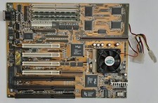 ASUS P/I-P55TP4N Socket 7 ISA Retro Motherboard + Intel Pentium 133MHz + 32MB RAM picture