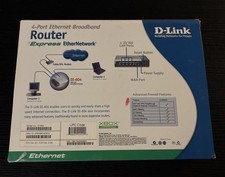 D-Link DI-604 4-Port Ethernet Broadband Router - NEW picture