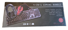 TekNmotion 4-In-1 Gaming Bundle - Gaming Keyboard, RGB Mouse, Headset, Mousepad picture