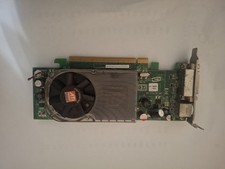 ATI Radeon AGP SFF Graphics Card DVI S-Video Fan Heatsink No Power Cable picture