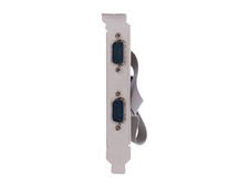 SYBA SI-PEX15037 2 Serial DB9 RS-232 Ports PCI-e x1 Card with Low Profile picture