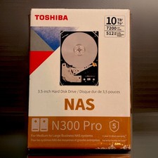 Toshiba N300 Pro 10TB NAS HDD 7200RPM 3.5