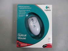 Vintage 2002 Logitech 930582-0403 Optical Mouse USB PS/2 PC Mac Sealed New picture