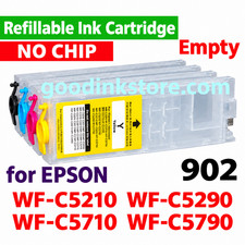 NOCHIP Refillable Ink Cartridge Pro WFC5210 WFC5290 WFC5710 WFC5790 902XL 902 * picture