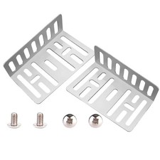 Double DIN Install Kit Universal Car Stereo Radio Mount Metal Dash Bracket 3.15x picture