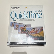 Apple QuickTime Starter Kit 1992 Macintosh SEALED Internal Use M1269LL/A picture