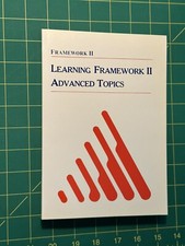 Learning Framework II - Advanced Topics picture