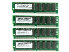 4x 32MB 72-pin 60ns EDO SIMM Non-Parity Memory 8x32 5V 128MB RAM Apple Macintosh picture