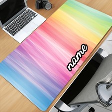 1pc Colorful Abstract Gradient Stripes Design Mouse Pad Give a Gift for Office picture