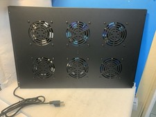 6x 120mm AC 110V Industrial Cooling Fans Metal Rack Mining Server Ventilation picture