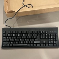 Chicony Keyboard Black PS/2 English KB-2961 - Clicky Keys - NEW in box picture