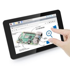 7 Inch Touch Display for Raspberry Pi 5 4 B 3 B+ A+, 800x480 Pixel IPS Monito... picture