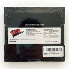 Inateck KTU3FR-5O2I 5-Port USB 3.0 PCI-E Expansion Card Mac Pro Windows SEALED picture