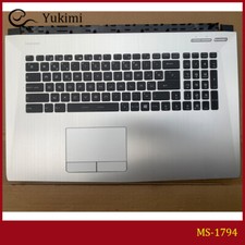 MS-1794 FOR MSI GE72 GL72M Silver C Shell Cover Upper Palmrest Keyboard Touch picture