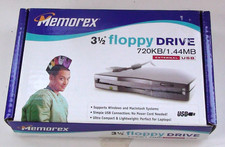 Memorex  External USB 3 1/2 Floppy Drive NEW SEALED picture