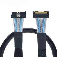 PCIe 5.0 MCIO SFF-8654 8i 74Pin to MCIO SFF-8654 8X High Speed Server Data Cable picture
