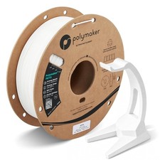 Polymaker PETG Filament 1.75mm White 1KG, High Speed, 2.2 Lbs | Up to 300mm/s, E picture