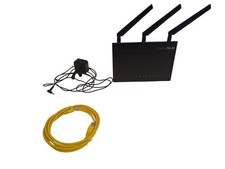 ASUS AC1900 Dual Band WiFi Router 3 Antenna Gigabit Ethernet Home Office Tested picture