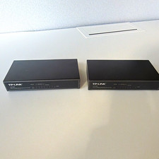 TP-LINK TL-SF1008P 8-Port 10/100 Fast Ethernet Switch 4-Port PoE Lot of 2 picture