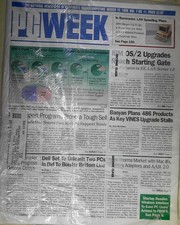 PC Week, March 19, 1990. New, sealed. IBM customer support & OS/2 upgrades, etc picture