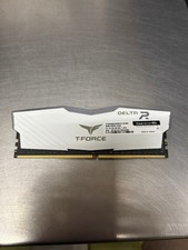 TeamGroup T-Force Delta R 8GB DDR4 3200 RGB Desktop RAM White TF4D48G3200HC16FBK picture
