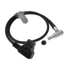 DTap To 0B 2Pin Male Right Angle Power Cable Teradek Bond Monitor 18 In 45cm picture