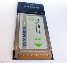 Dynex DX-EBNBC Enhanced PCMCIA WIFI 802.11G Wireless G Notebook Card LAPTOP Card picture