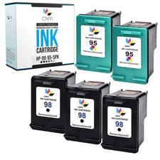 5PK CMYi Compatible HP 98 and 95 Ink Cartridge for Photosmart C4100 C4110 8030 picture