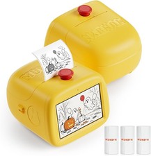 MUNBYN SP01 Kids Inkless Thermal Sticker Maker, Smart Voice-Activated Portable L picture