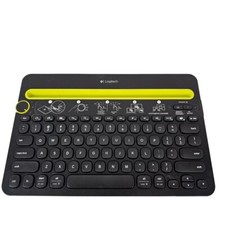 Logitech K480 Wireless Bluetooth Keyboard Holds Tablet/Phone picture