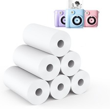 6 Rolls Instant Print Paper Kids Camera Paper Refill -  Thermal Print Paper picture