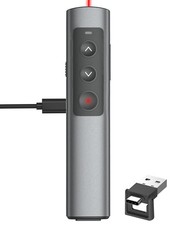 Metal Presentation Clicker PowerPoint 2in1 USB TypeC Wireless Remote picture