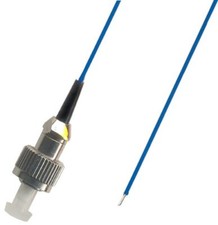 10 Pack FC Singlemode 9/125 Simplex Pigtail Fiber Optic 1M 0.9 Mil Adapter picture
