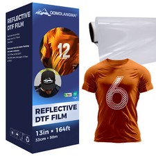 Cold Peel 13in Reflective Colorful DTF Film Roll for DTF Transfer Wholesale picture