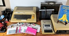 Vtg Atari 800 Complete Computer System Lot Games Controllers Disk Drive Recorder picture