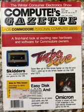 Compute’s Gazette April 1987 magazine for Commodore 64/128 picture